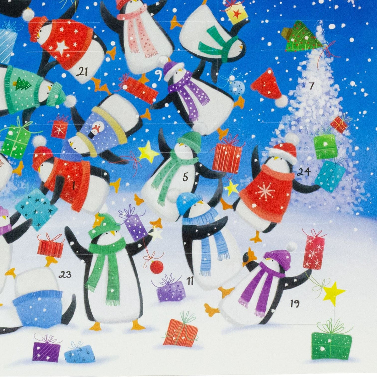 Playful Penguins Christmas Advent Calendar | Christmas Picture Advent Calendar Advent Calendar - Tophatter Daily Deals