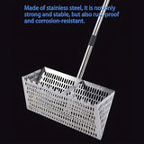 Adjustable Metal Beach Sifter Rake Tool Outdoor Recreation > Camping > Camp Safety Equipment - Tophatter Daily Deals
