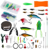 383-Piece: Fishing Lures Tackle Box Outdoor Recreation - Tophatter Daily Deals