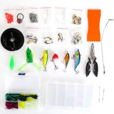 383-Piece: Fishing Lures Tackle Box Outdoor Recreation - Tophatter Daily Deals
