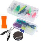 383-Piece: Fishing Lures Tackle Box Outdoor Recreation - Tophatter Daily Deals