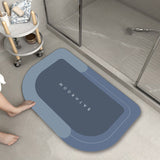 Bathroom Absorbent And Quick-drying Floor Mat Himalayan haze blue 1PCS 0 - Tophatter Daily Deals