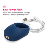 We-Vibe Pivot Vibrating Silicone Ring in Navy - Tophatter's Adult Products Cock Rings - Tophatter Daily Deals