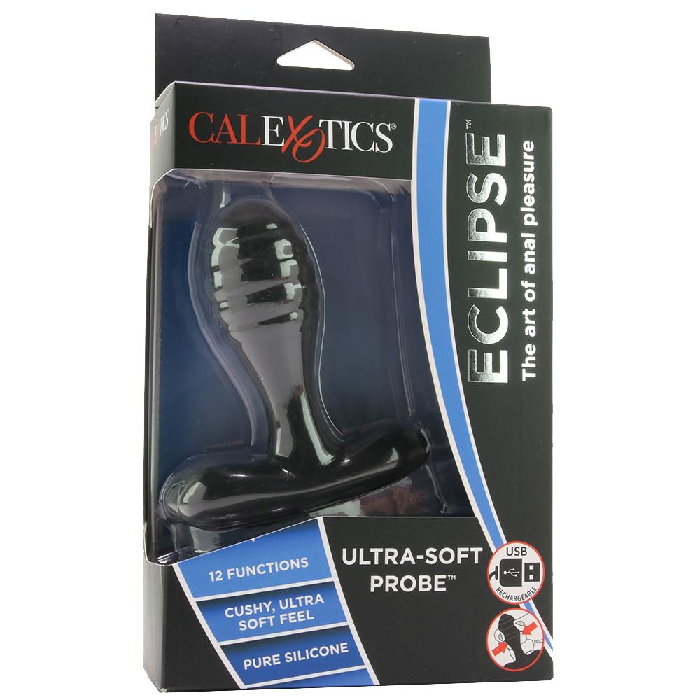 Eclipse Ultra-Soft Probe in Black Prostate Massager - Tophatter Daily Deals