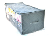 Bamboo charcoal non-woven clothes storage box 0 - Tophatter Daily Deals