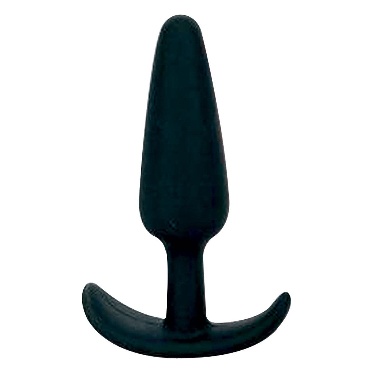 Smiling Silicone Butt Plug 3.5" in Black Anal Sex Toys - Tophatter Daily Deals