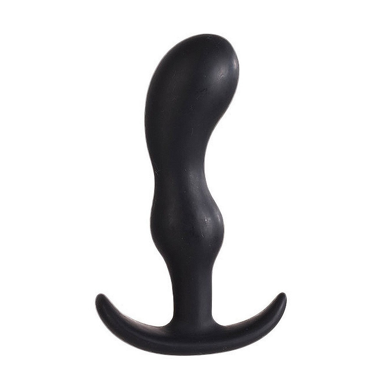Smiling Silicone Prostate Butt Plug 4.5" in Black Prostate Sex Toys - Tophatter Daily Deals
