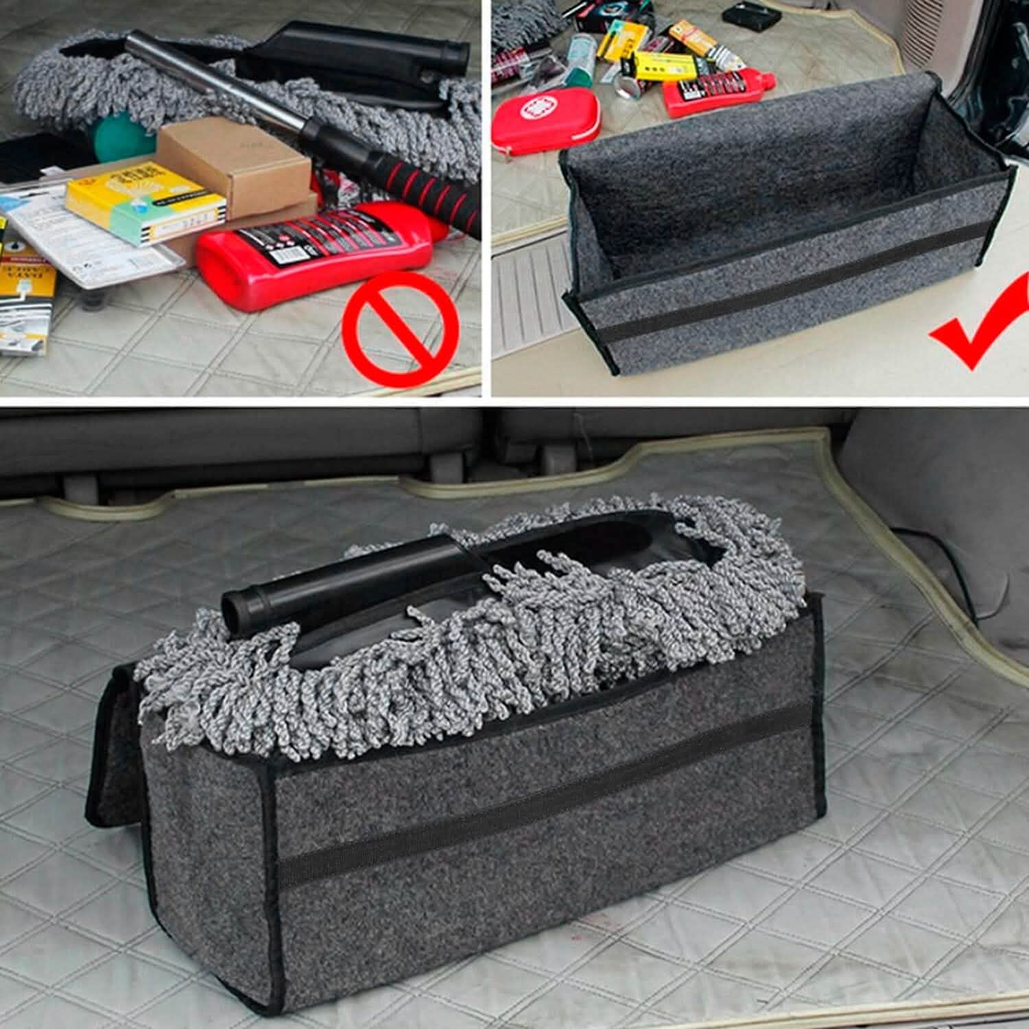 3.85 Gal Car Boot Organizer Automotive - Tophatter Daily Deals