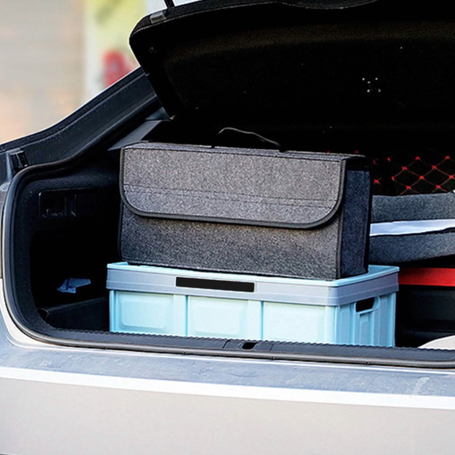 3.85 Gal Car Boot Organizer Automotive - Tophatter Daily Deals