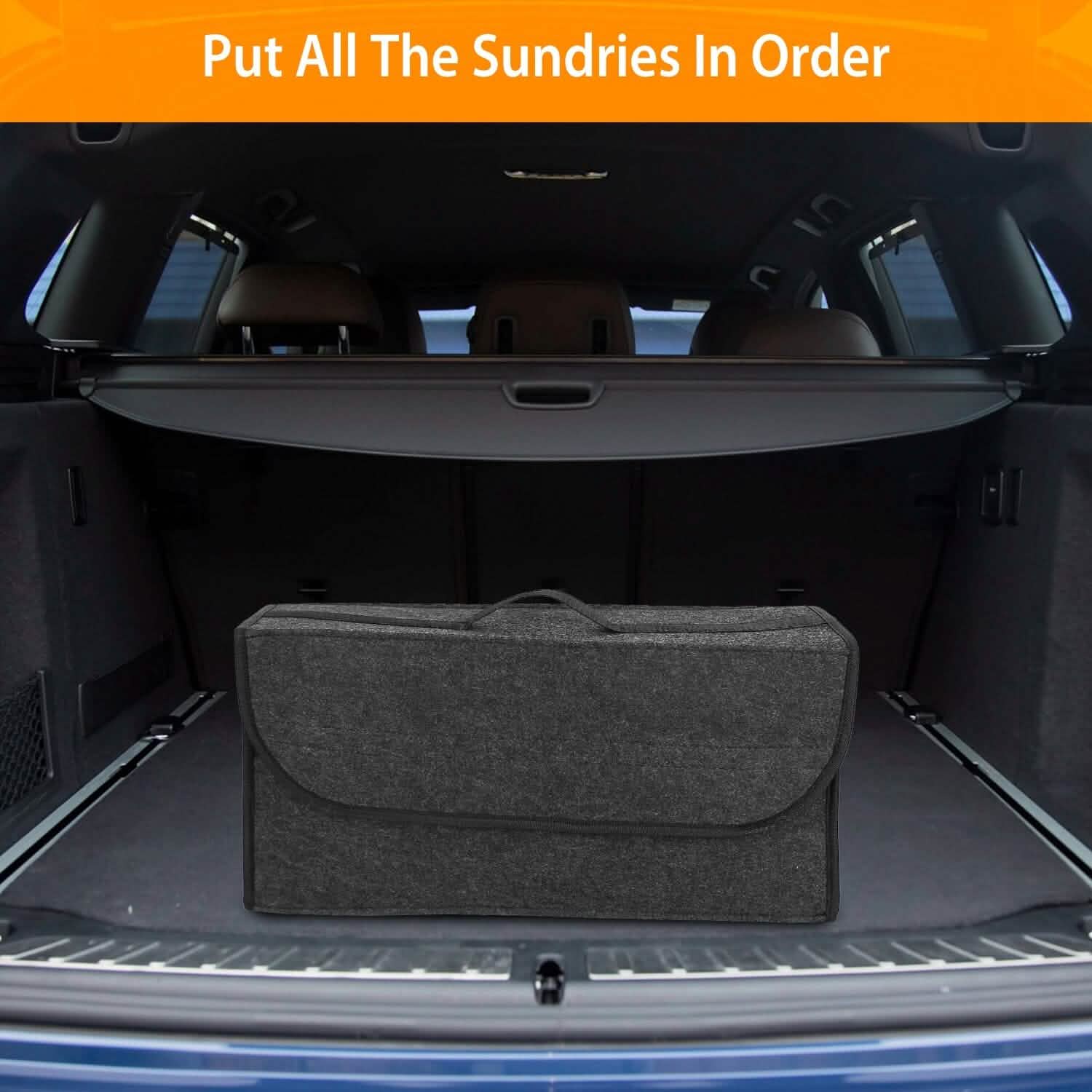 3.85 Gal Car Boot Organizer Automotive - Tophatter Daily Deals