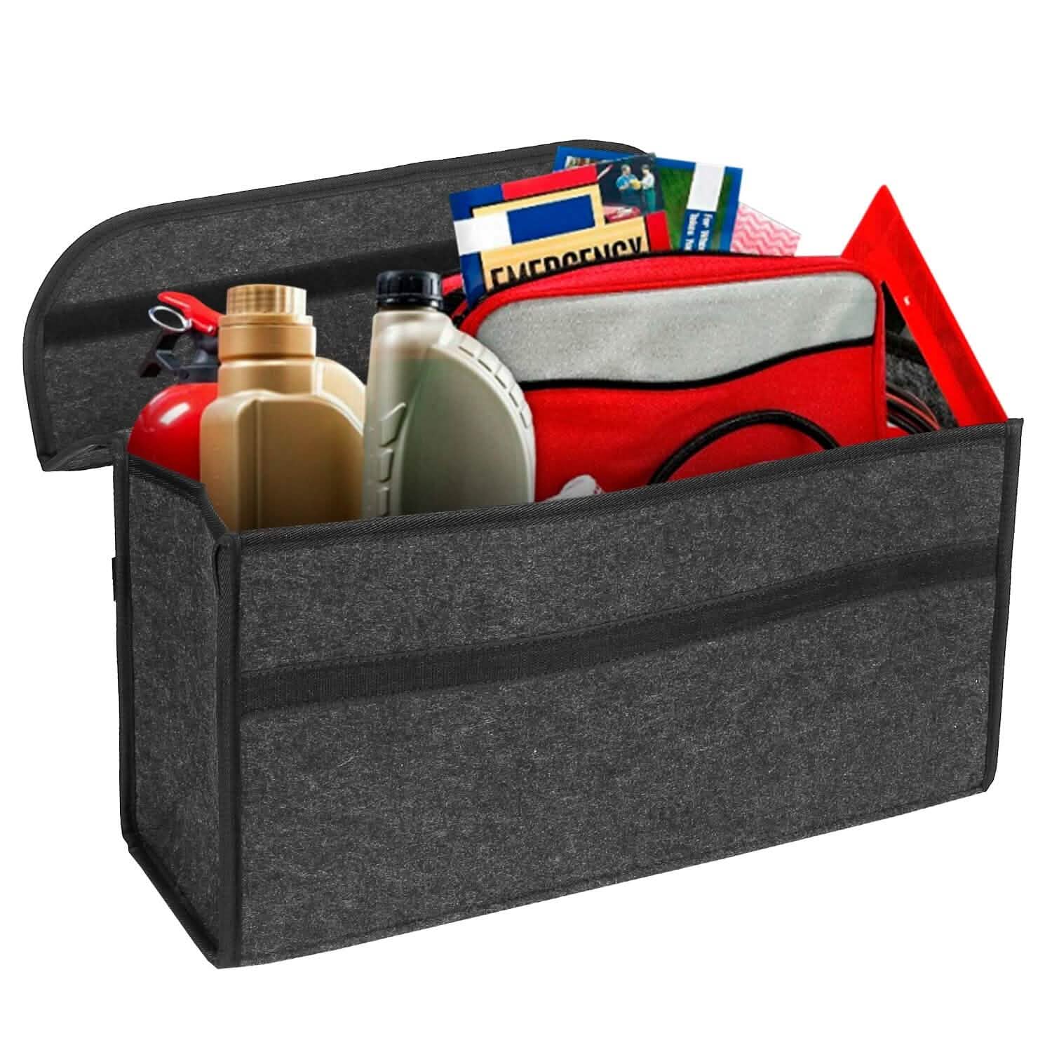3.85 Gal Car Boot Organizer Automotive - Tophatter Daily Deals