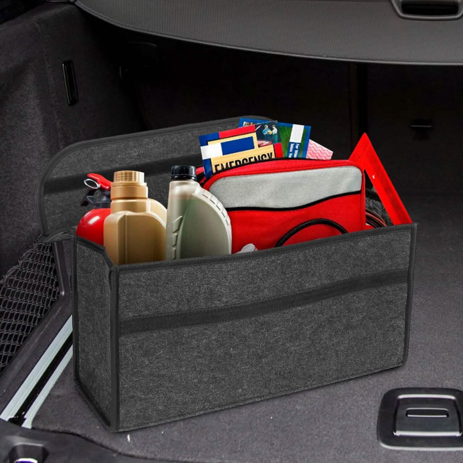 3.85 Gal Car Boot Organizer Automotive - Tophatter Daily Deals