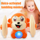 Baby Toys Electric Tumbling Monkey Light Music Puzzle Sound Tipping Monkey Kids Toys Early Educational Toys For Children Gifts 0 - Tophatter Daily Deals