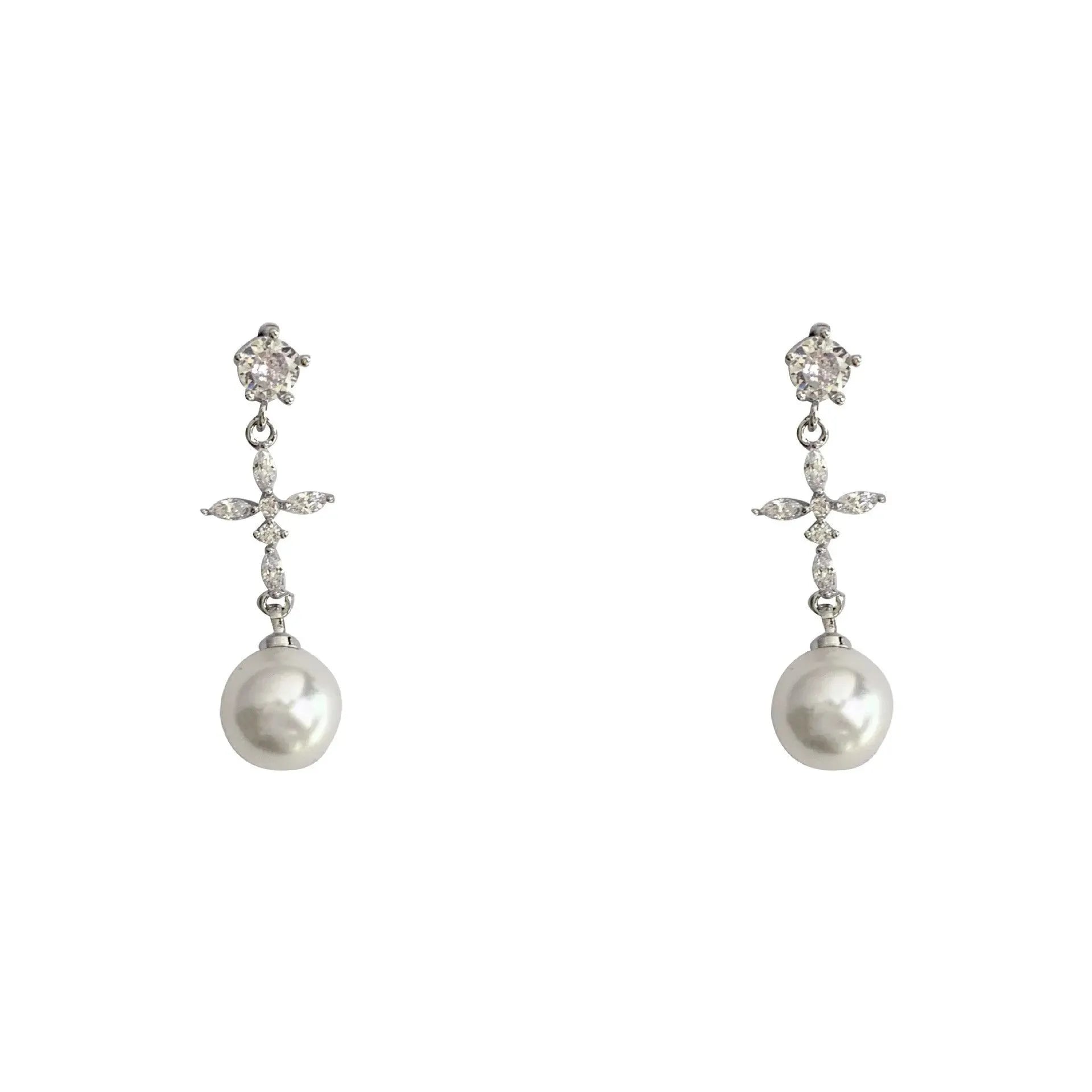 La Perle™ Pearl Earrings Earrings - Tophatter Daily Deals