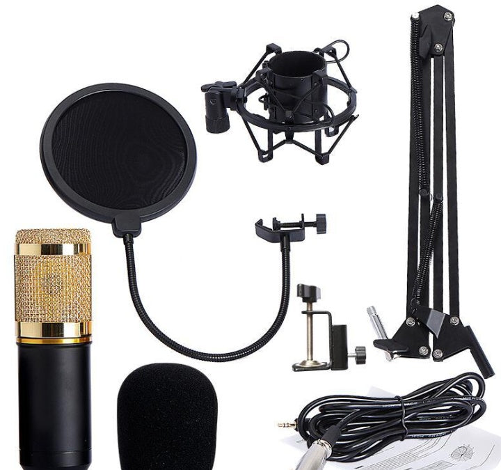 BM800 microphone set Black 0 - Tophatter Daily Deals