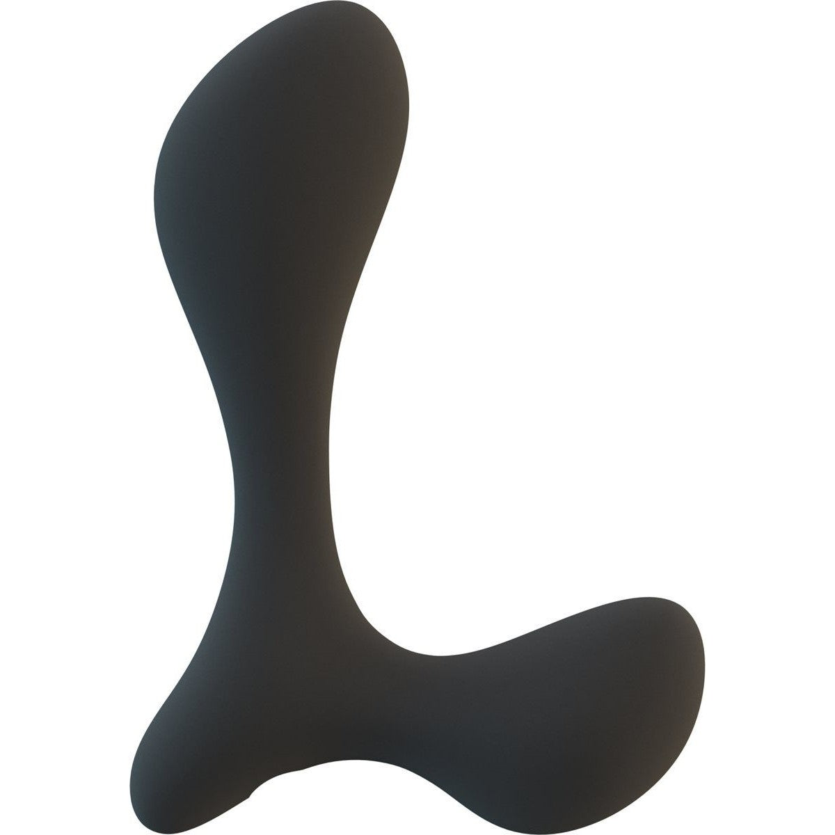 Lux LX3+ Vibrating Silicone Male Prostate Stimulator in Black Prostate Massager - Tophatter Daily Deals