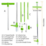 38.98" Weed Puller Twister Stand Up Root Removal Garden & Patio - Tophatter Daily Deals
