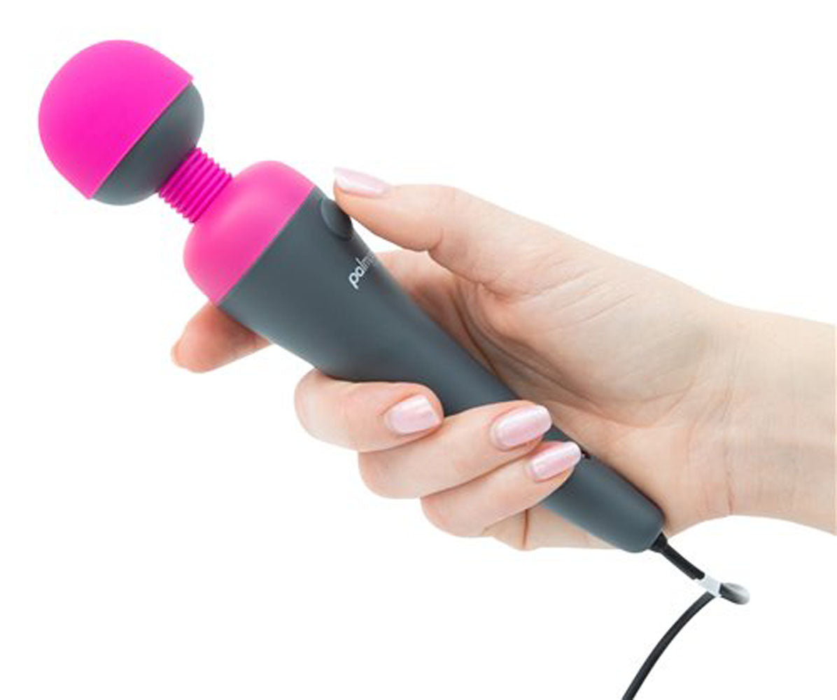 PalmPower Massage Wand Plug and Play with Power Bank > Sex Toys > Massage Wands - Tophatter Daily Deals