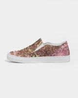 BEAUTIFUL PURPLE GITTER DESIGN CREATED BY FLIPSTYLEZ Women's Slip-On Canvas Shoe Women - Tophatter Daily Deals