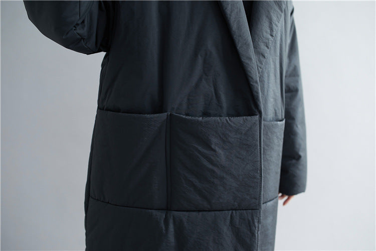 Artistic Loose Plus Size Women's Slim Coat 0 - Tophatter Daily Deals