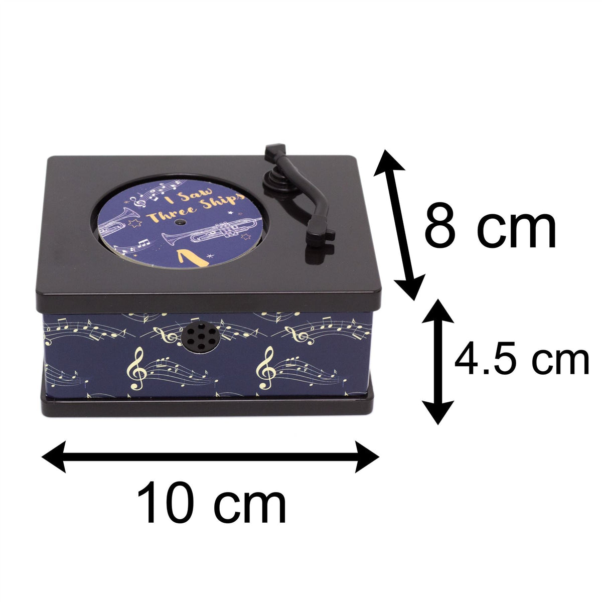 Mini Gramophone Musical Advent Calendar | Christmas Music Box Christmas Advent Calendar | 24 Christmas Songs Phonograph Advent Calendar - Tophatter Daily Deals