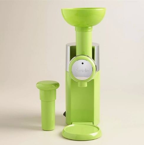 BigSwirlio Frozen Fruit Machine ice cream house full automatic mini slush machine home ice cream machine Green 0 - Tophatter Daily Deals