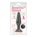 Beautiful Behind Butt Plug 4.5" in Black Anal Sex Toys - Tophatter Daily Deals