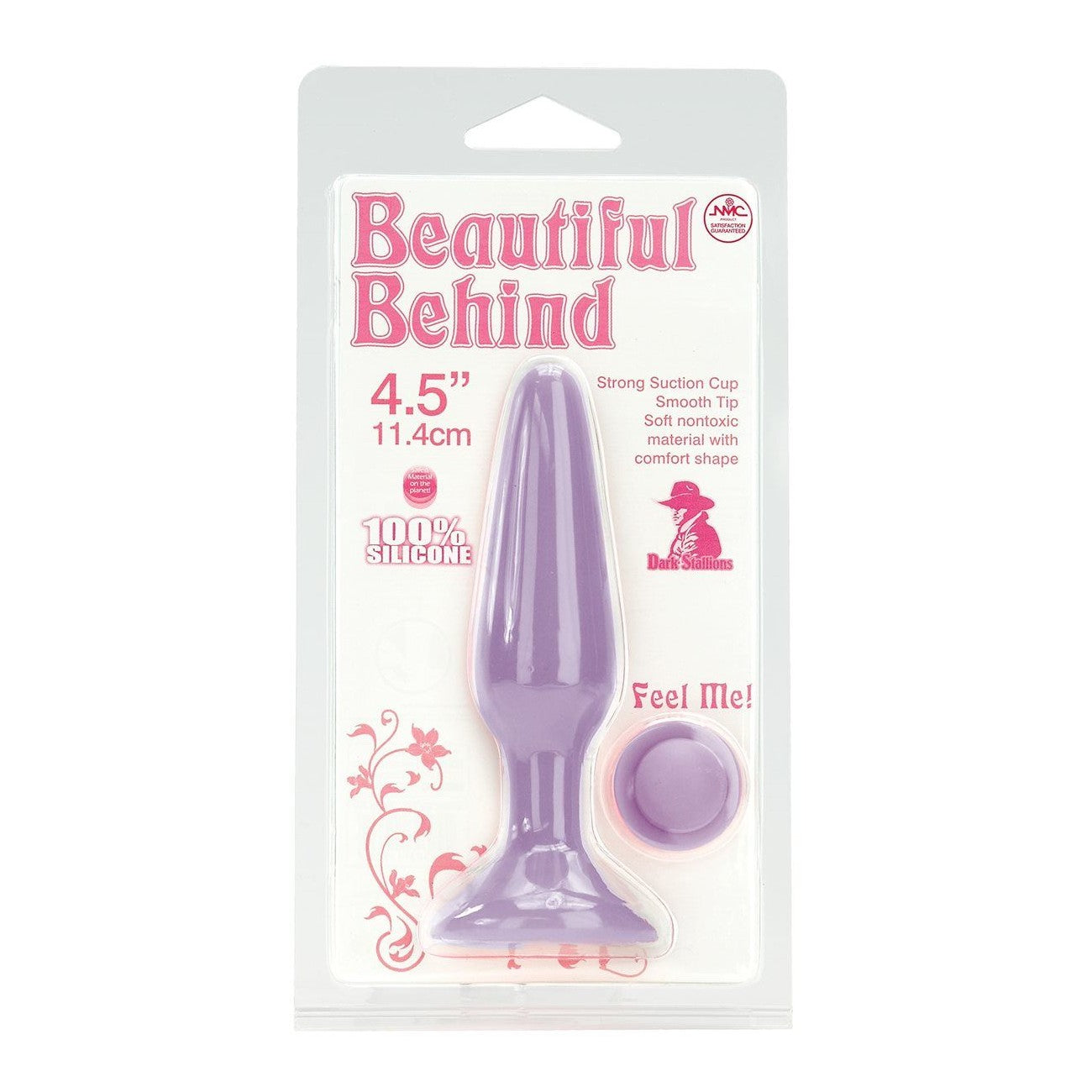 Beautiful Behind Butt Plug 4.5" in Purple Anal Sex Toys - Tophatter Daily Deals