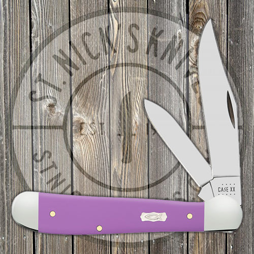 Case Copperhead - Smooth Lilac Synthetic - 39161 Traditional Knives - Tophatter Daily Deals