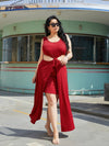Plus Size Cutout Scoop Neck Sleeveless Dress - Tophatter Deals