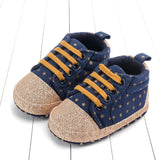 Baby sequined stars toddler shoes 0 - Tophatter Daily Deals