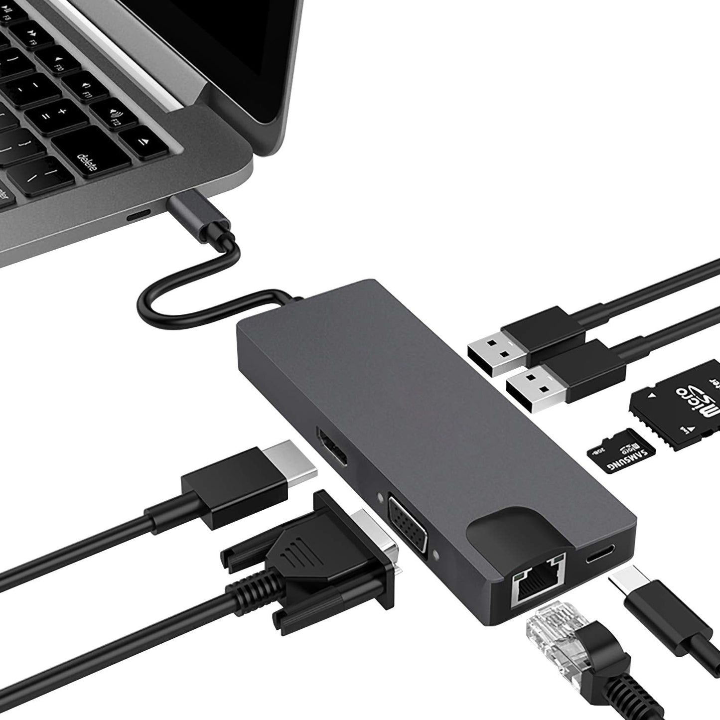 Branch card reader hub Grey 0 - Tophatter Daily Deals