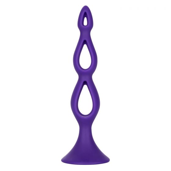 Booty Call Silicone Triple Probe in Purple Anal Sex Toys - Tophatter Daily Deals