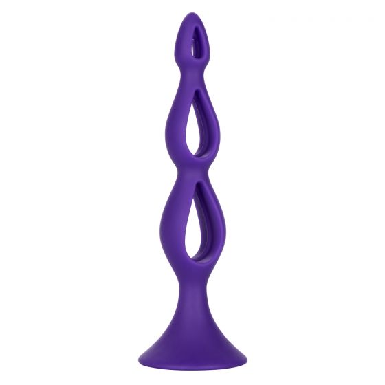 Booty Call Silicone Triple Probe in Purple Anal Sex Toys - Tophatter Daily Deals