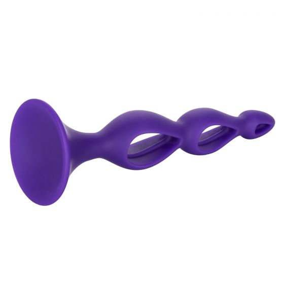 Booty Call Silicone Triple Probe in Purple Anal Sex Toys - Tophatter Daily Deals