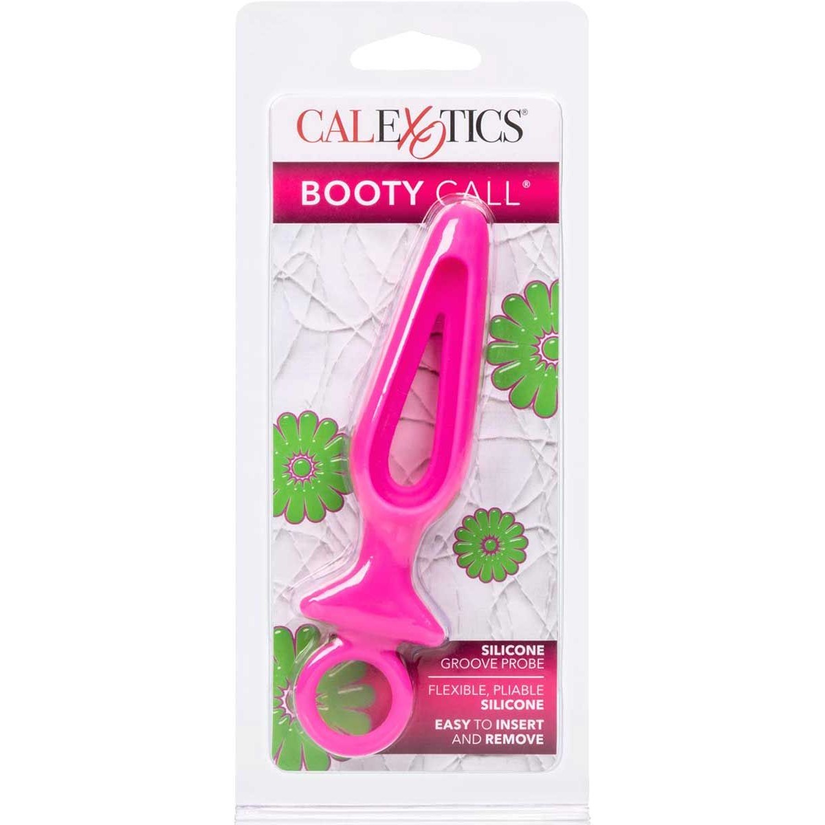 Booty Call Silicone Groove Probe in Pink Anal Sex Toys - Tophatter Daily Deals