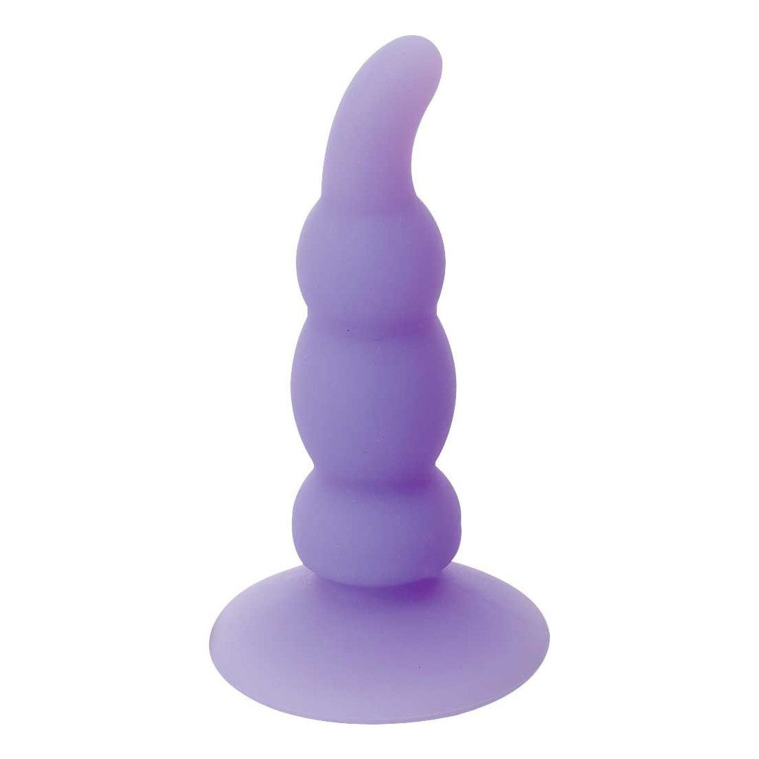 Stumpy Thumpers Triple Hump Silicone Butt Plug 4" in Purple Anal Sex Toys - Tophatter Daily Deals