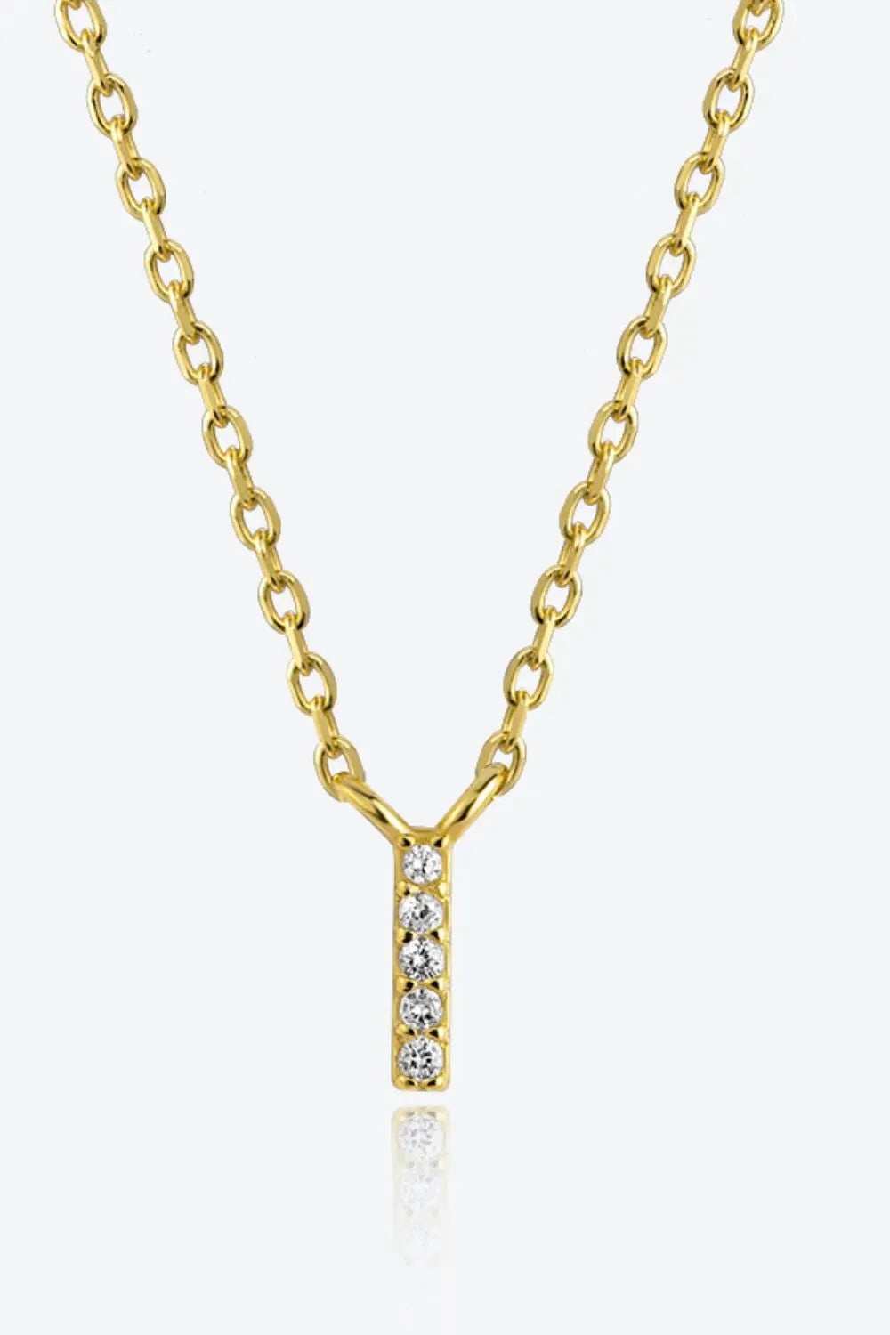 G To K Zircon 925 Sterling Silver Necklace Necklaces - Tophatter Daily Deals