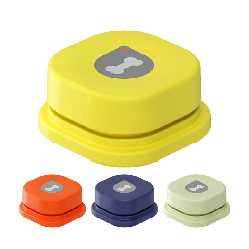 4 Colors Pet Communication Button One-click Prevent Physical Inactivity Recordable Dog Talking Button Toy Cat Toy Pet Products 0 - Tophatter Daily Deals
