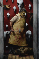 The Texas Chainsaw Massacre – Ultimate Leatherface 40th Anniversary Action Figure Action Figure - Tophatter Daily Deals