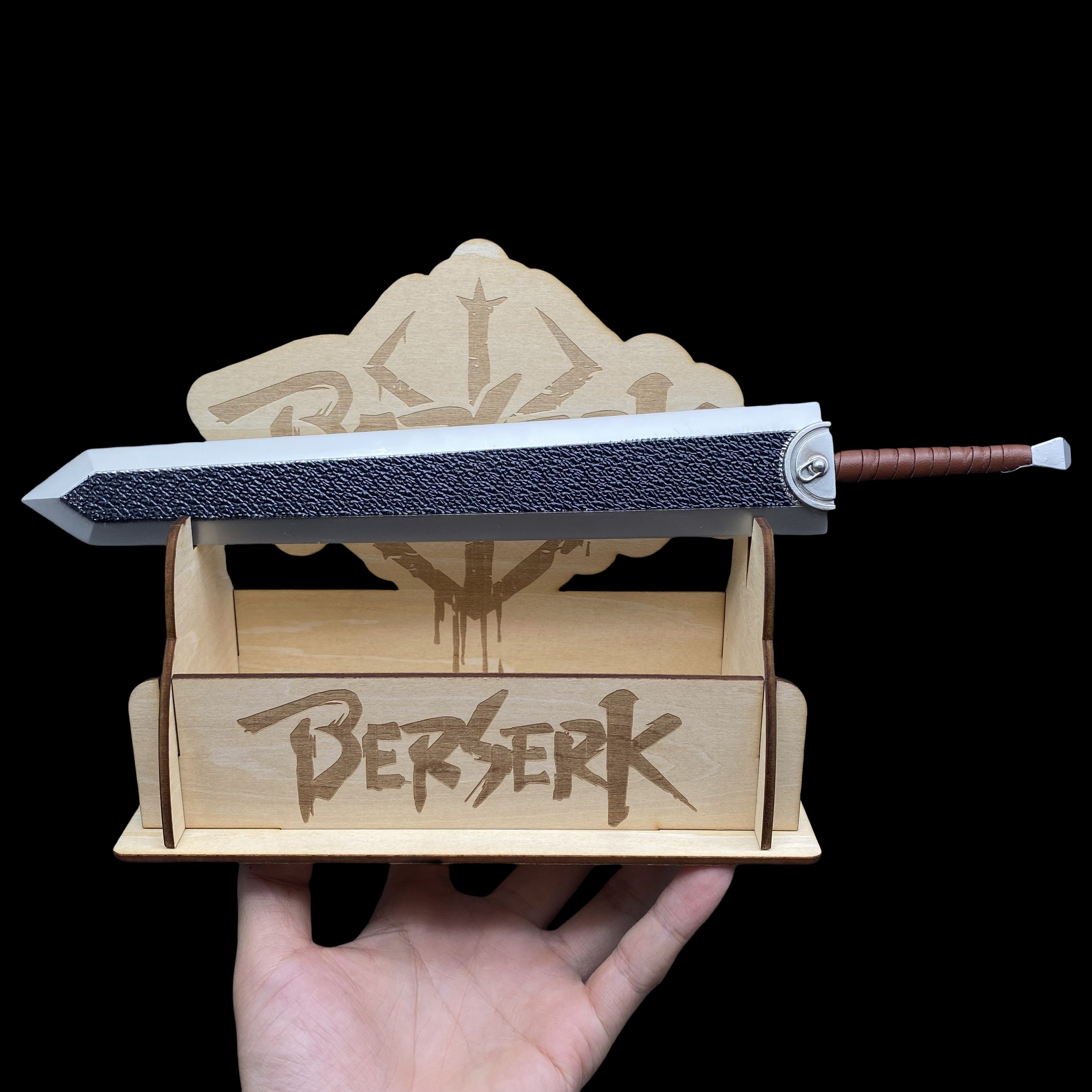 Anime Weapon Guts Sword Dragon Slayer Replica With Stand - Tophatter Daily Deals