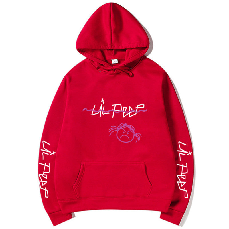 Warm Unisex Hoodie – Relaxed Pullover, Cotton Blend Winter Red 3D Changing Face Moving Picture Frame - Tophatter Daily Deals