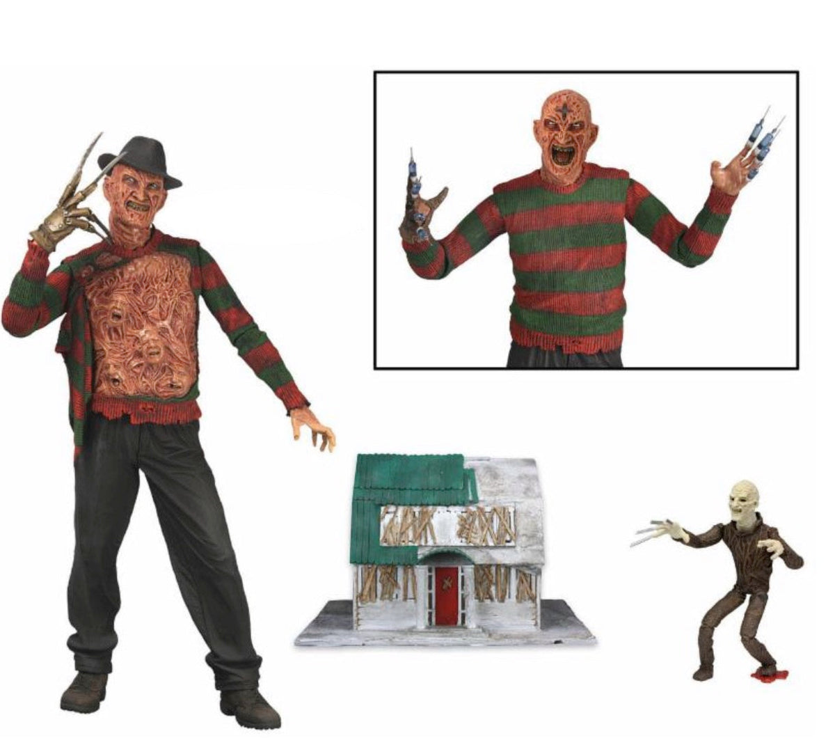 A Nightmare on Elm Street 3 – Official Ultimate Dream Warriors Freddy Action Figure Collectible Figure - Tophatter Daily Deals