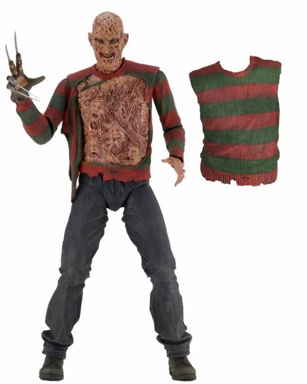 A Nightmare on Elm Street 3: Dream Warriors – Freddy Krueger 1:4 (18") Scale Action Figure Action Figure - Tophatter Daily Deals