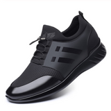 Autumn Men's Breathable Shoes Sports Shoes Fashion Men's Shoes Black 0 - Tophatter Daily Deals