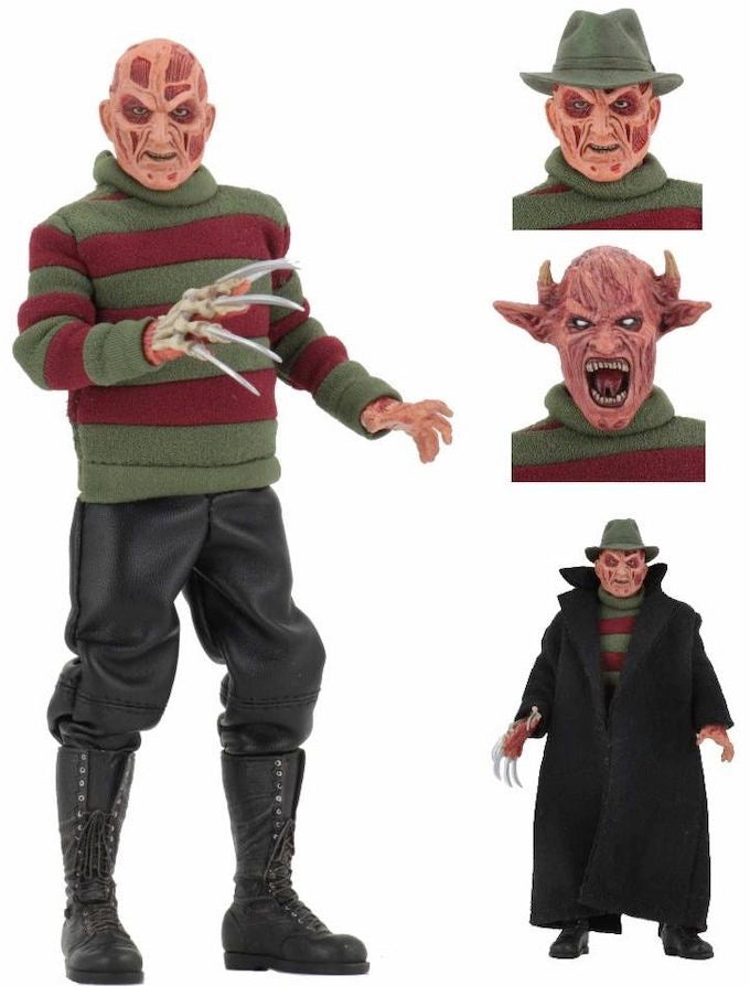 A Nightmare on Elm Street – New Nightmare Freddy Clothed Action Figure Action Figure - Tophatter Daily Deals
