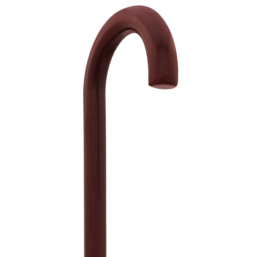 Natural Lightweight Wood Tourist Handle Walking Cane (Various Colors/Styles) Tourist Handled Canes - Tophatter Daily Deals