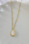 Shell Shape Copper 14K Gold Plated Necklace Necklaces - Tophatter Daily Deals