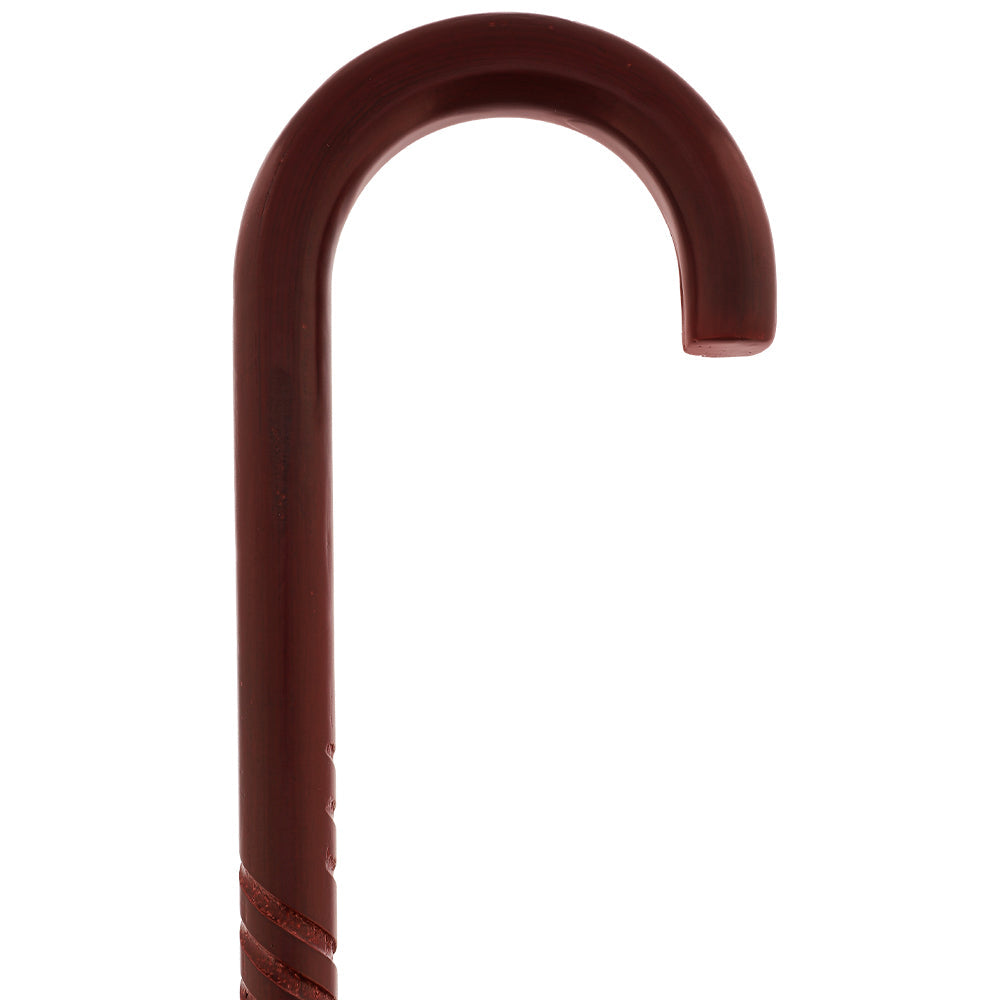 Natural Lightweight Wood Tourist Handle Walking Cane (Various Colors/Styles) Tourist Handled Canes - Tophatter Daily Deals