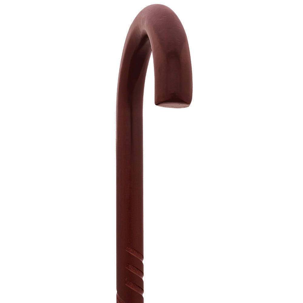 Natural Lightweight Wood Tourist Handle Walking Cane (Various Colors/Styles) Tourist Handled Canes - Tophatter Daily Deals